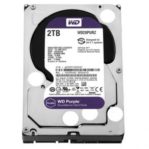 WD PURPLE 3,5 2TB 64MB 5400RPM WD20PURZ