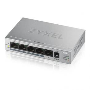 Zyxel GS-1005HP 5Port Gigabit Yönetilmez POE Swit.